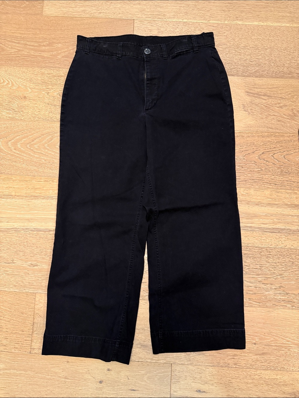 Women’s Black Straight-Leg Pants